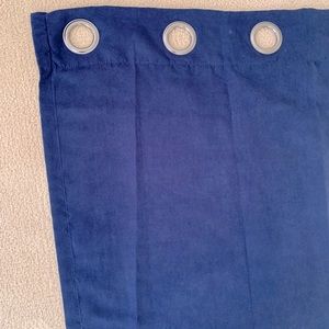 Blue mainstays drapes